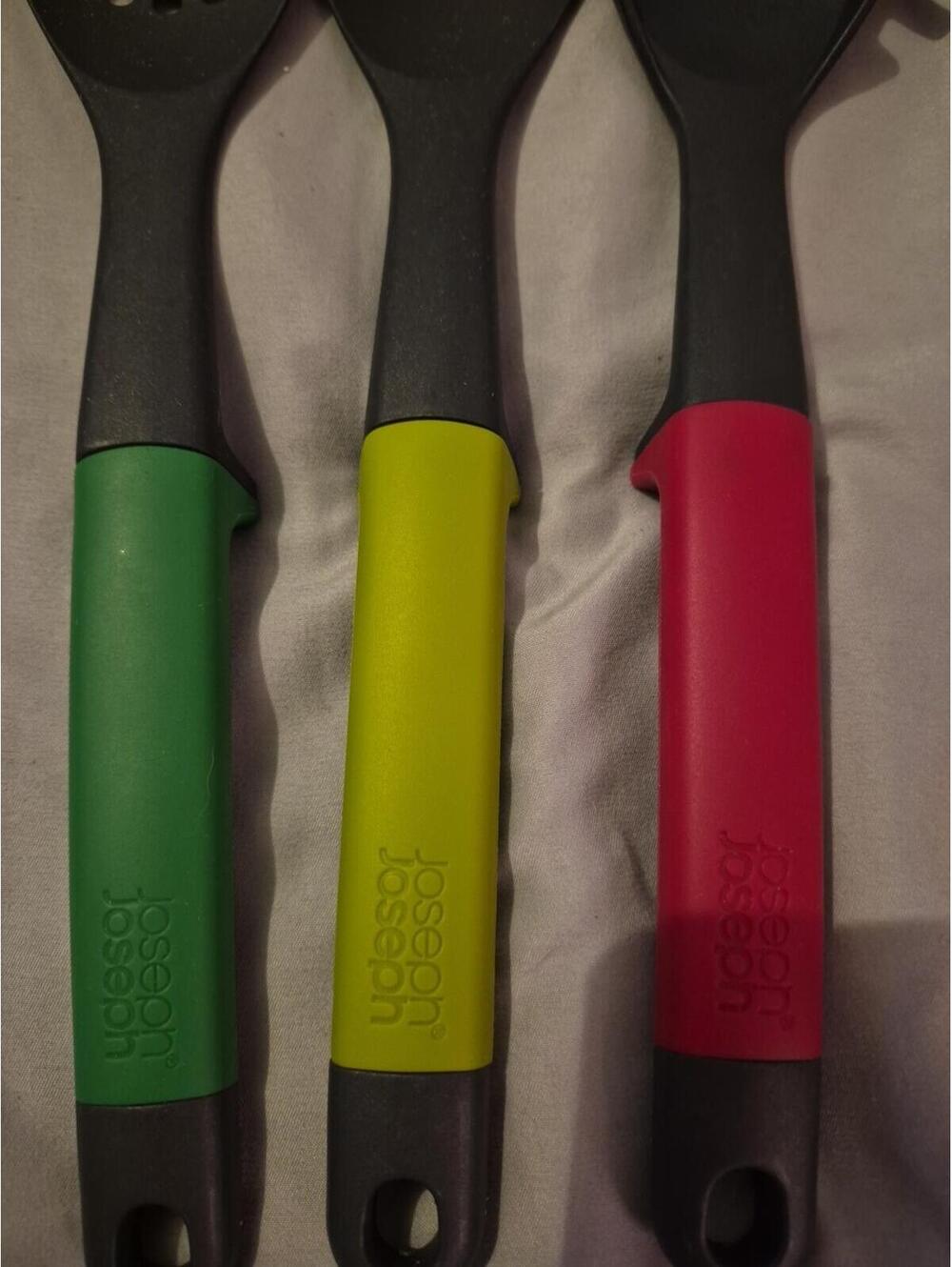 Lot 4 Joseph Joseph ELEVATE KITCHEN UTENSILS Silicone Spatula Turner Slotted - Picture 2 of 6